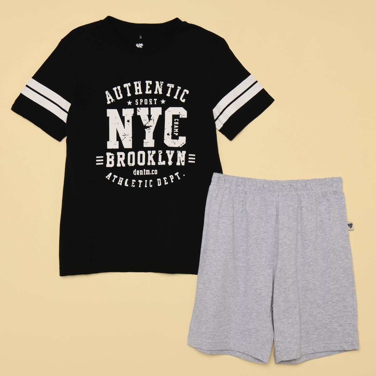 FEDERATION - Pijama Cintura elásticada Para Niño 2 piezas Manga corta de Algodón Federation