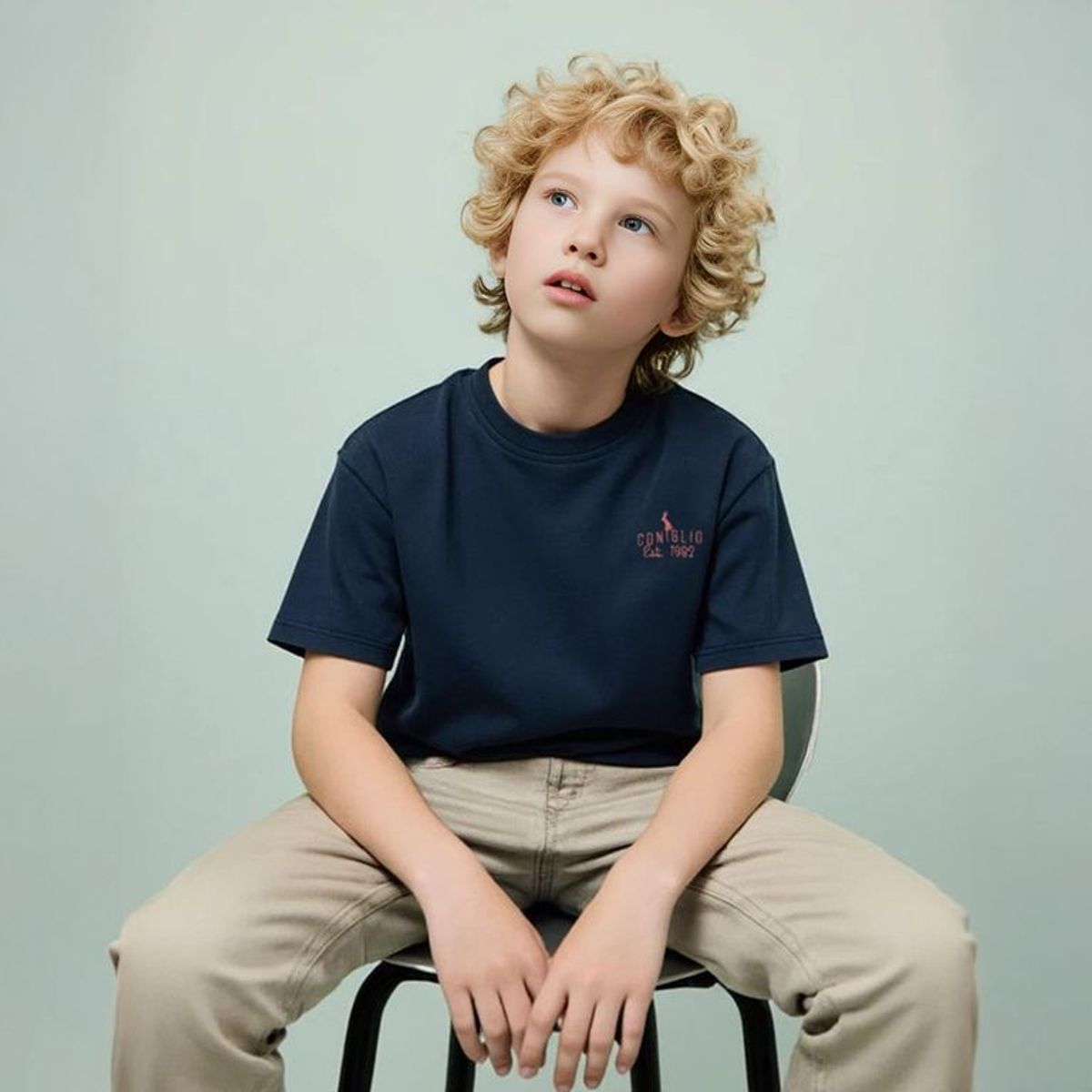 CONIGLIO - Camiseta Niño Manga corta Algodón Coniglio