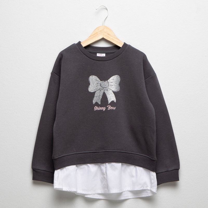 YAMP - Saco Niña con Estampado Algodón Yamp