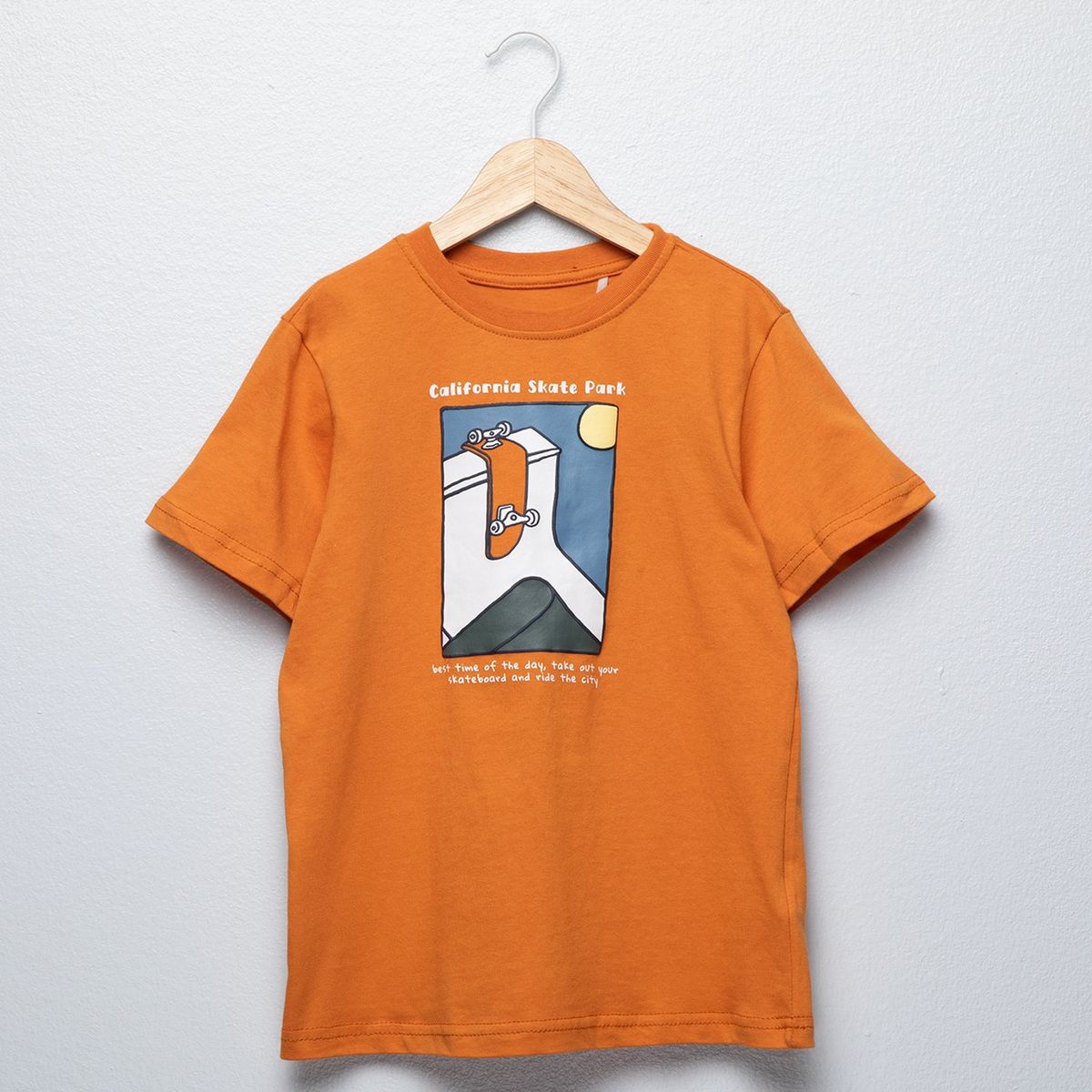 YAMP - Camiseta Niño con Estampado Manga corta Algodón Yamp