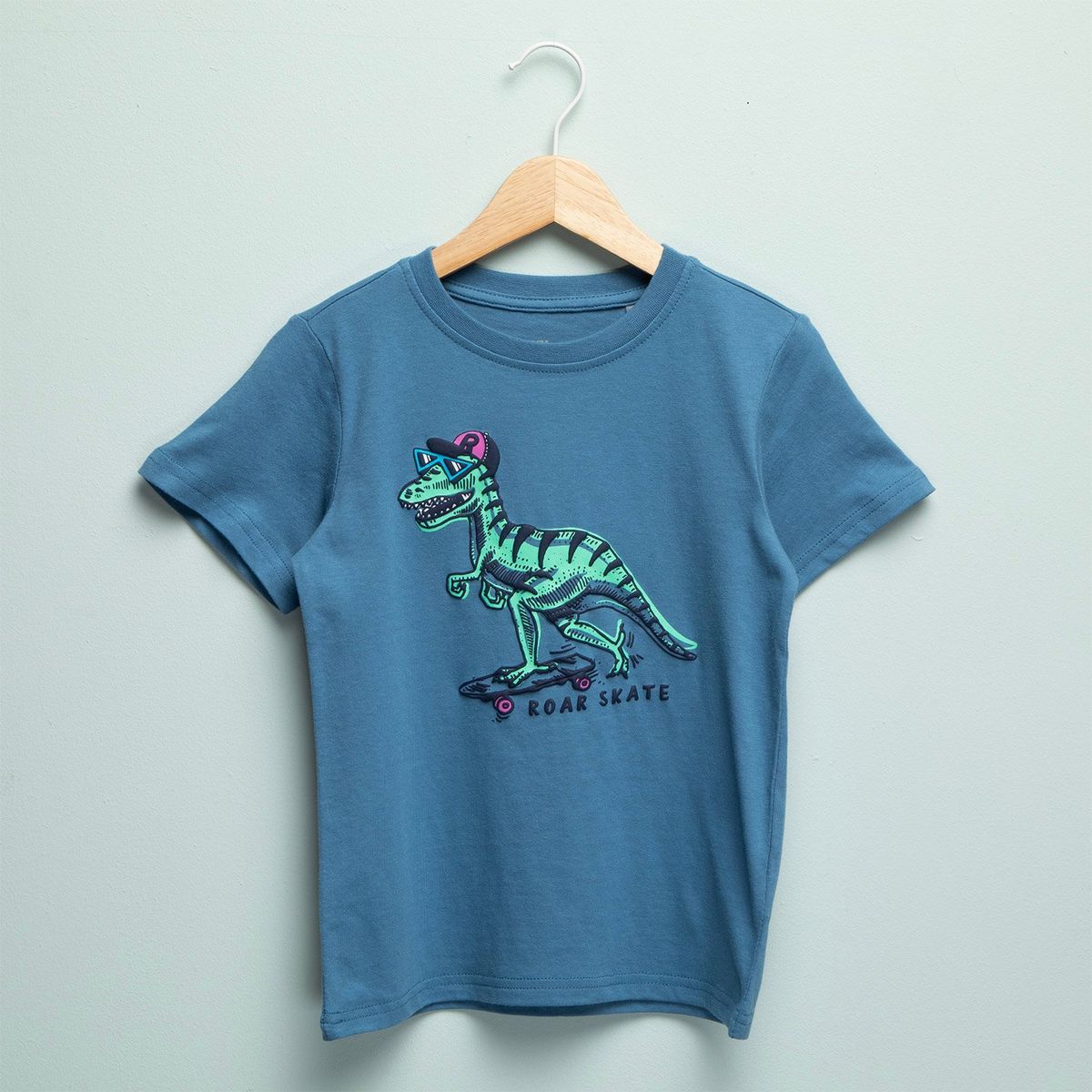 YAMP - Camiseta Niño con Estampado Manga corta Algodón Yamp