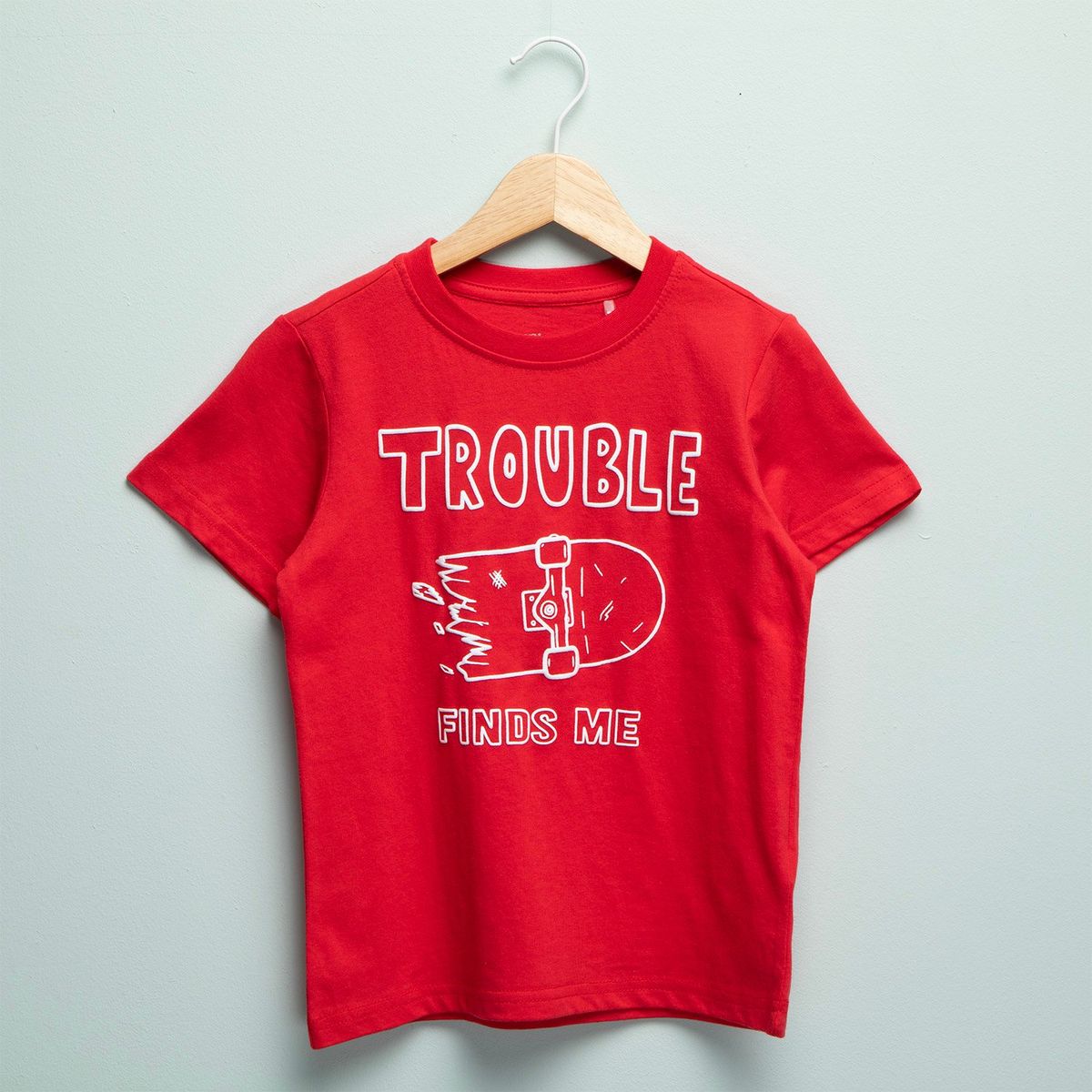 YAMP - Camiseta Niño con Estampado Manga corta Algodón Yamp