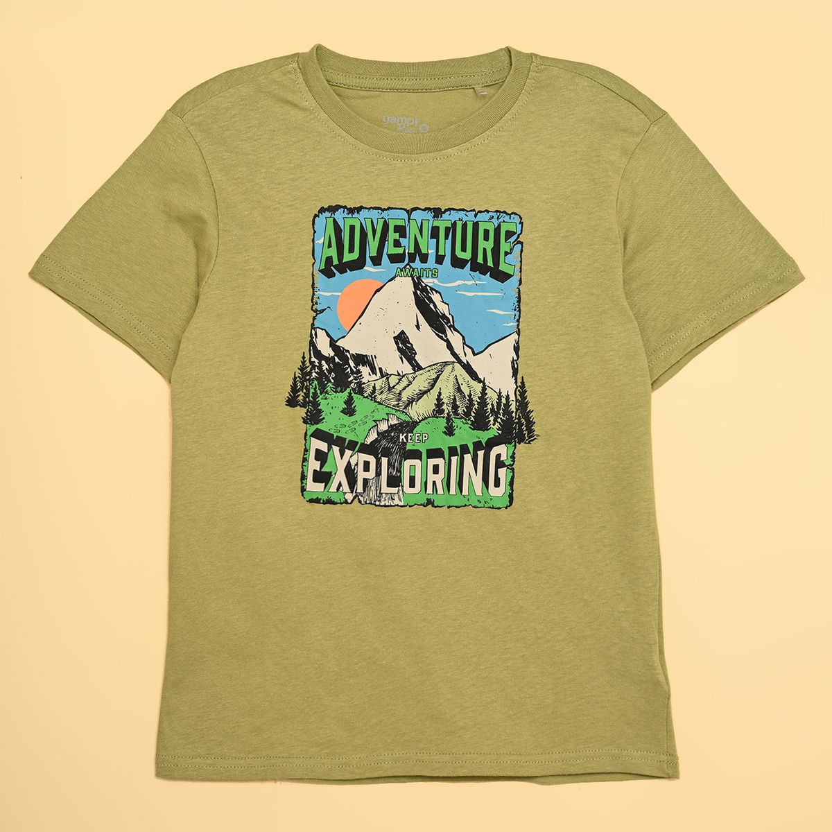 YAMP - Camiseta Niño con Estampado Manga corta Algodón Yamp