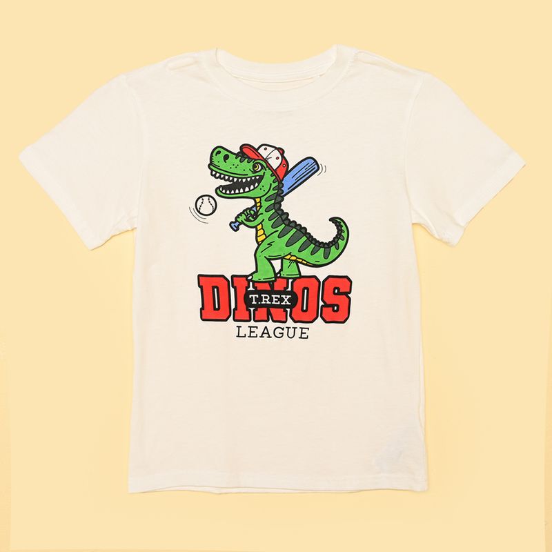 YAMP - Camiseta Niño con Estampado Manga corta Algodón Yamp