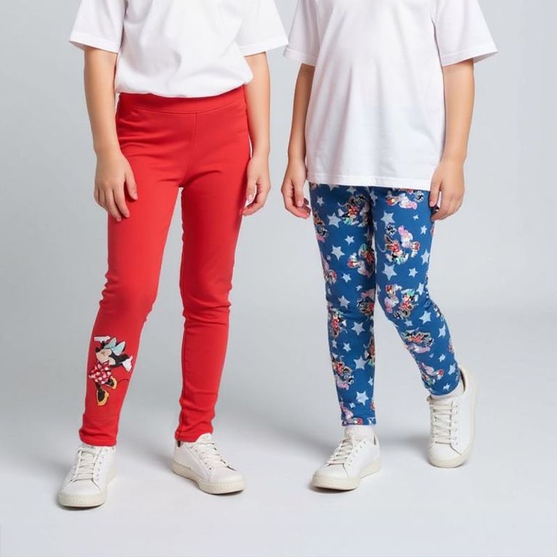 MINNIE - Legging Niña  Cintura elásticada Minnie Algodón Minnie