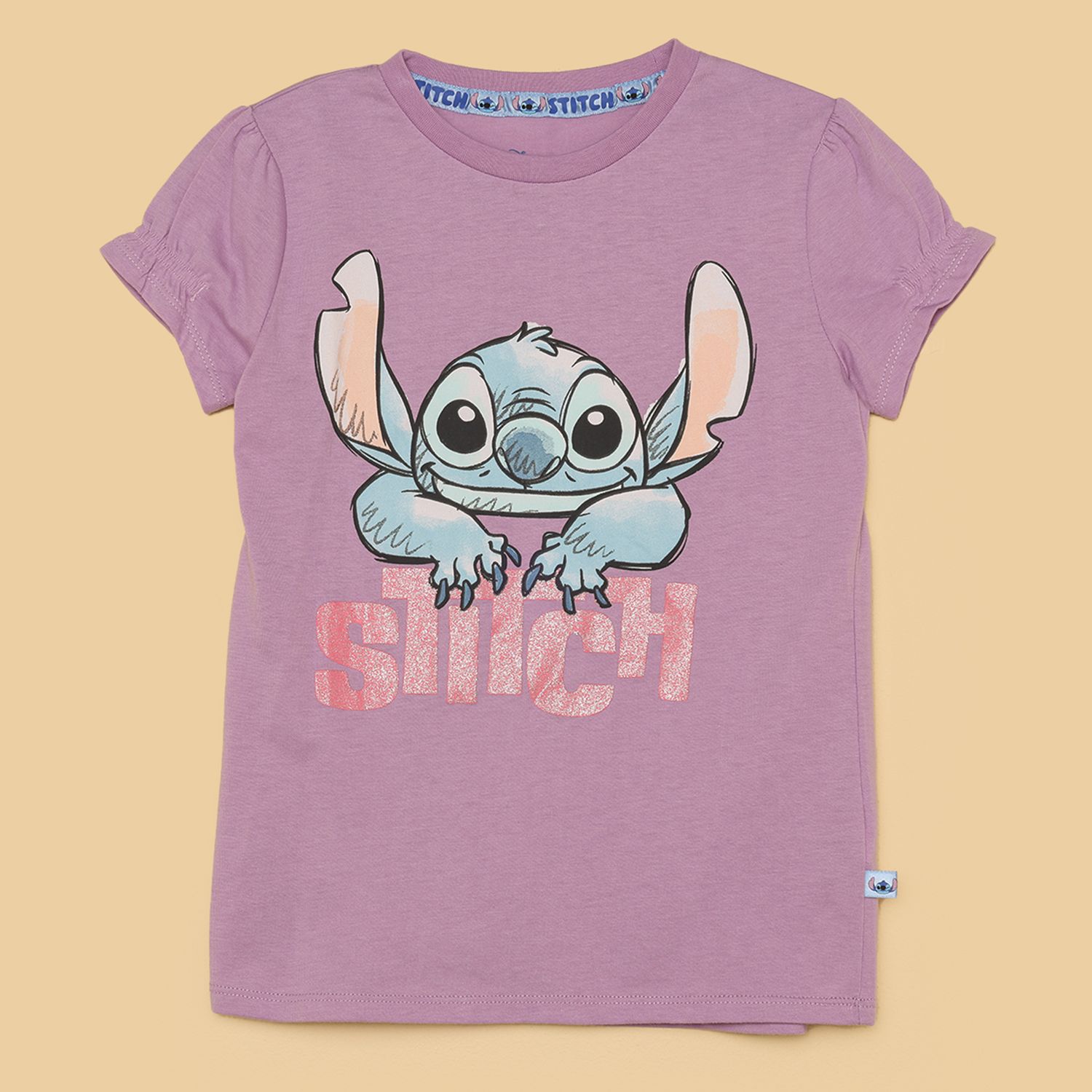 Camiseta Niña con Estampado Manga corta Algodón LILO STITCH LILO