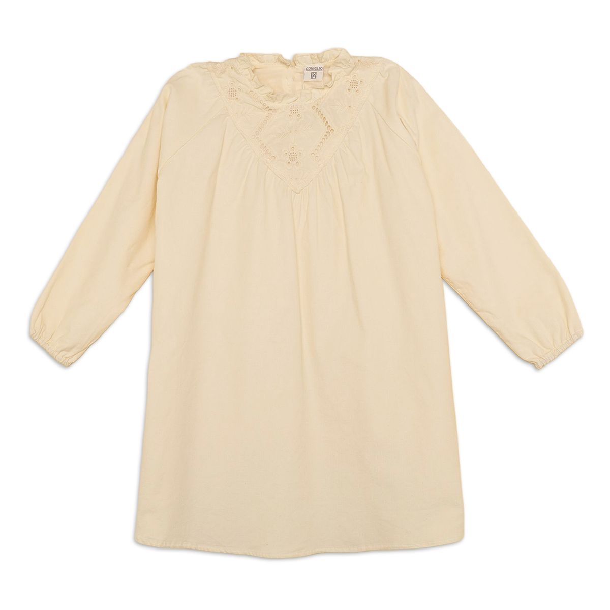 CONIGLIO - Vestido Niña Manga larga Algodón Coniglio