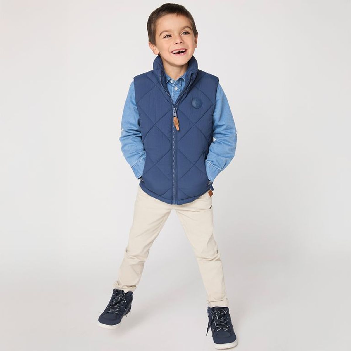 CONIGLIO - Chaleco Niño Acolchado Coniglio