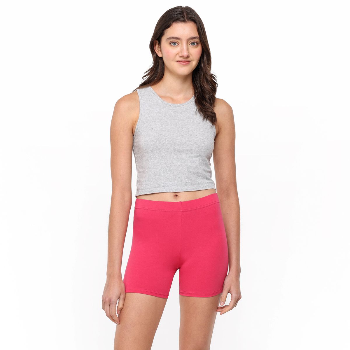 ELV - Shorts Niña Pack de 2 unidades con Cintura elásticada Algodón ELV