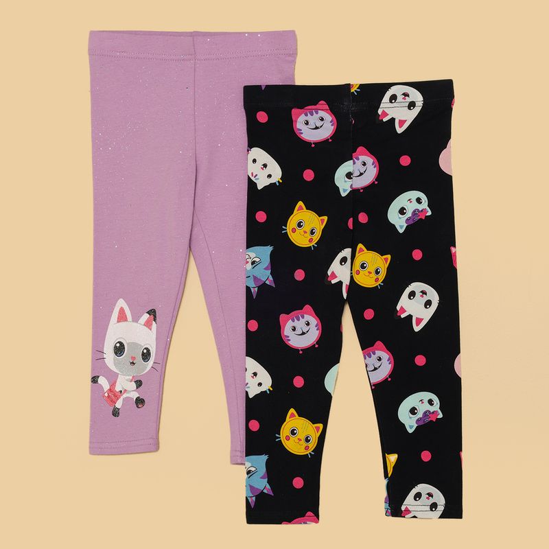  - Legging Niña  con Cintura elásticada   Algodón Gabby'S Doll House