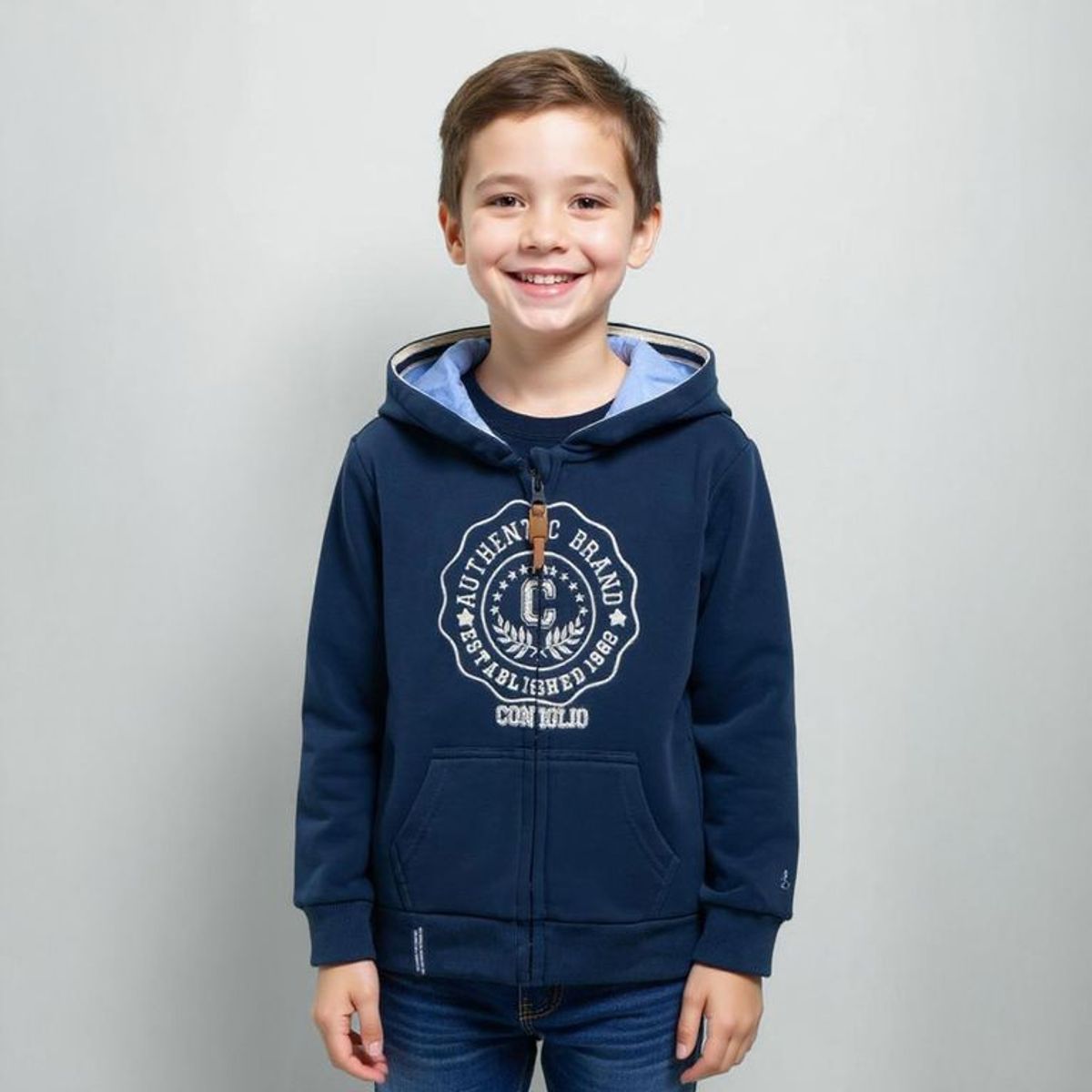 CONIGLIO - Saco Niño Con capucha  Algodón Coniglio