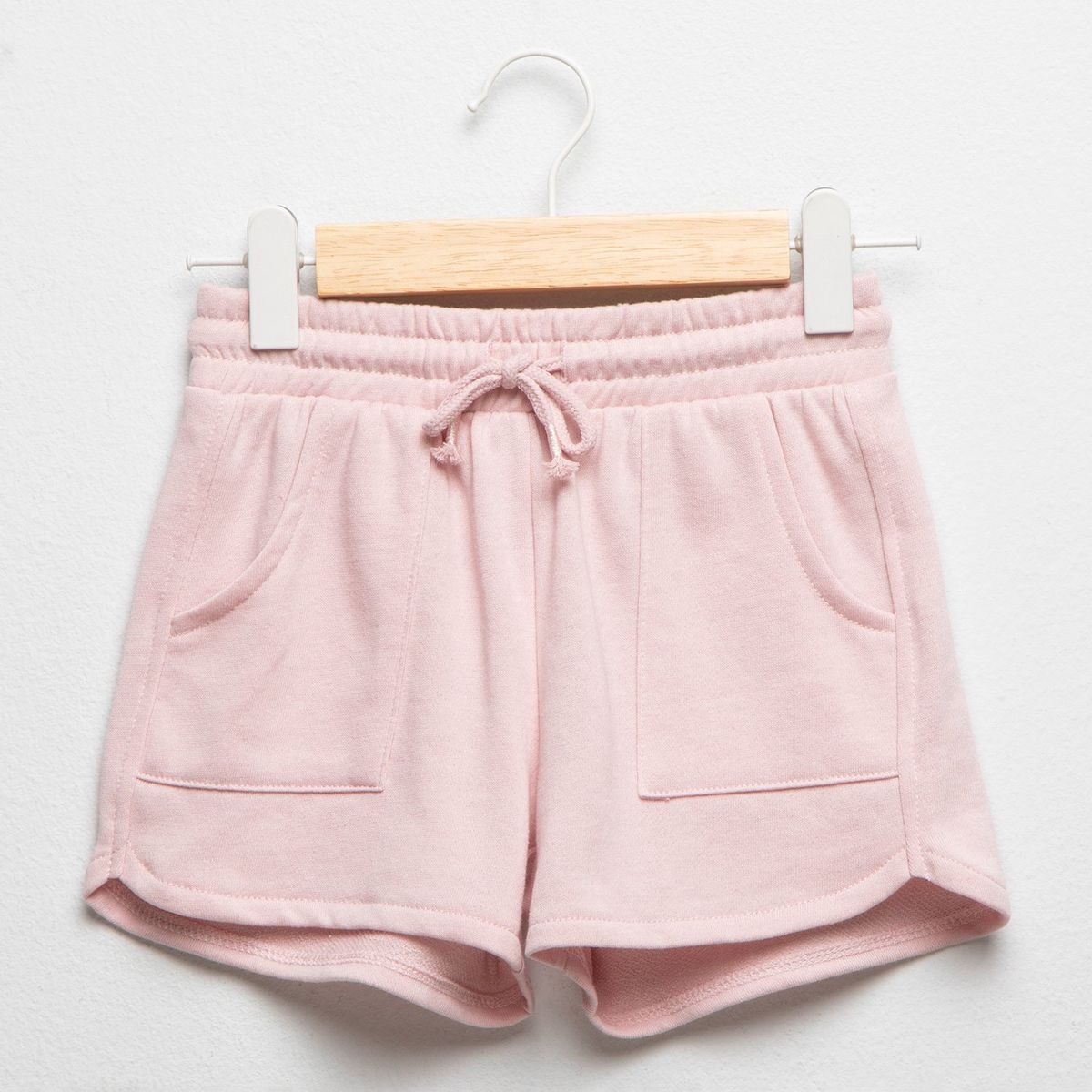 YAMP - Short para Niña Cintura elásticada de Algodón Yamp