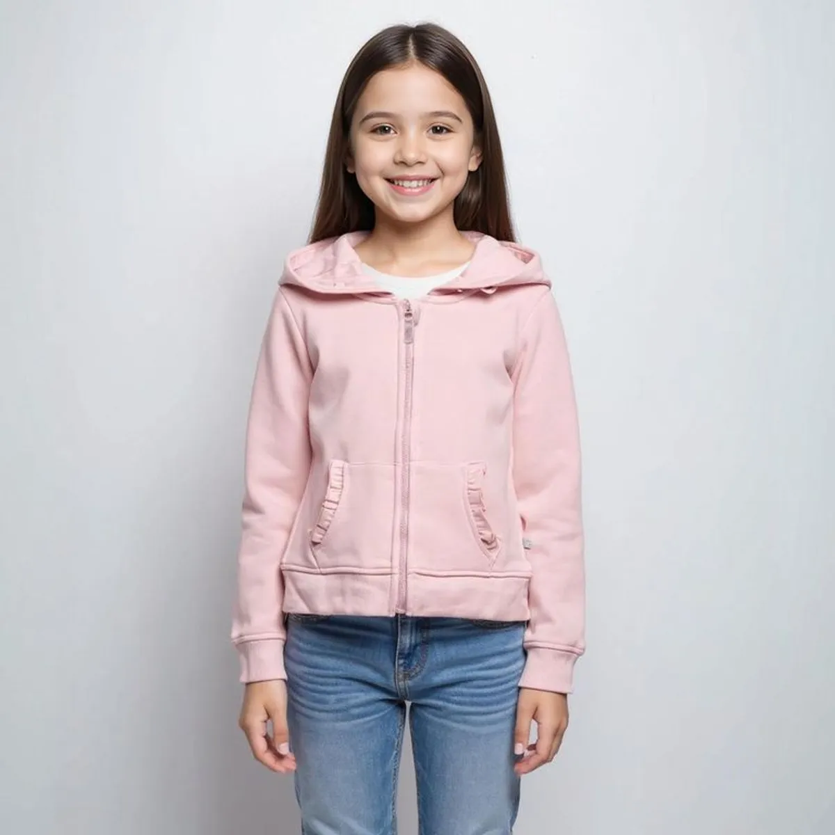 YAMP - Saco Niña Con capucha Algodón Yamp