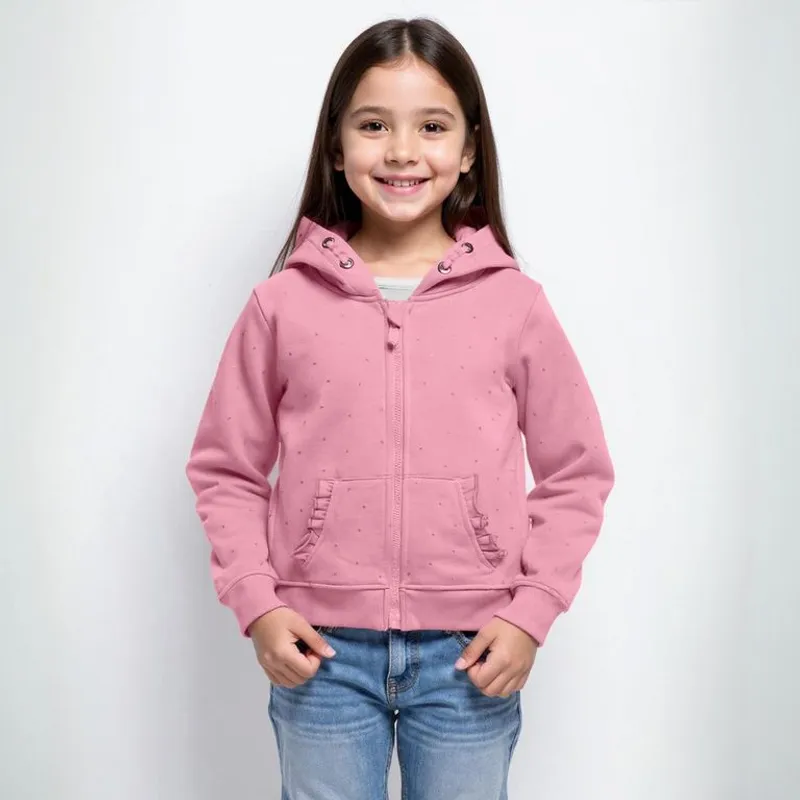 YAMP - Saco Niña Con capucha Algodón Yamp