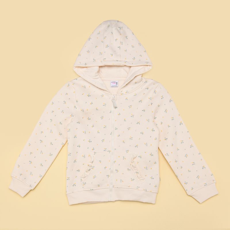 YAMP - Saco Niña Con capucha Algodón Yamp