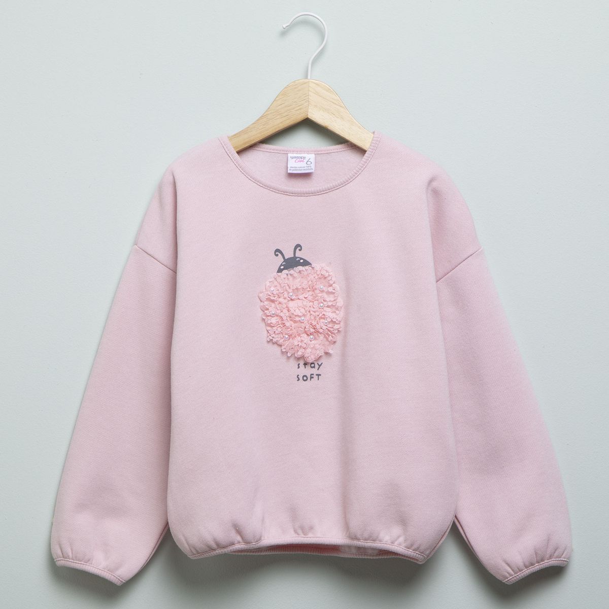 YAMP - Saco Niña Con aplique Algodón Yamp