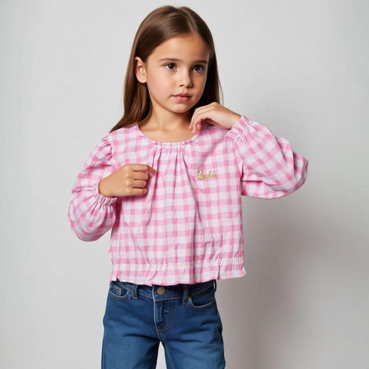 BARBIE - Blusa Niña Manga larga Barbie