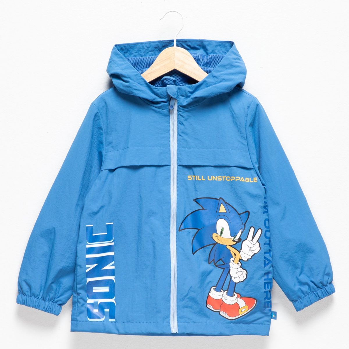  - Chaqueta Niño con Estampado Con capucha Sonic