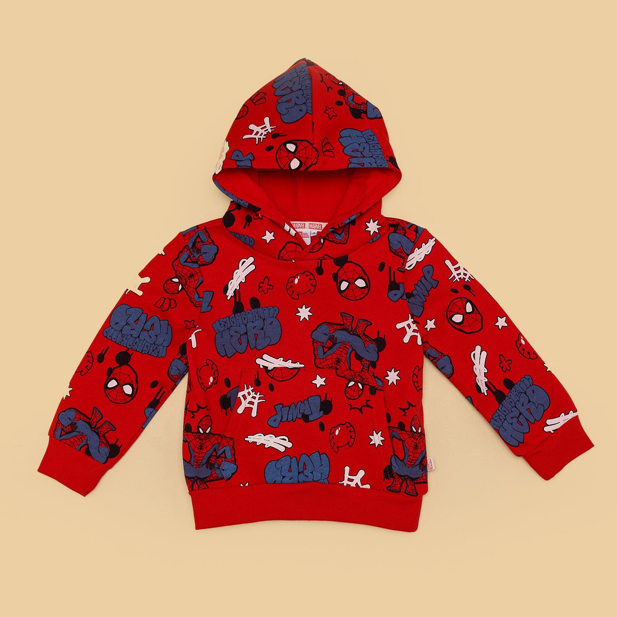 DISNEY - Saco Niño  con Estampado Con capucha Spiderman Algodón Spider-man