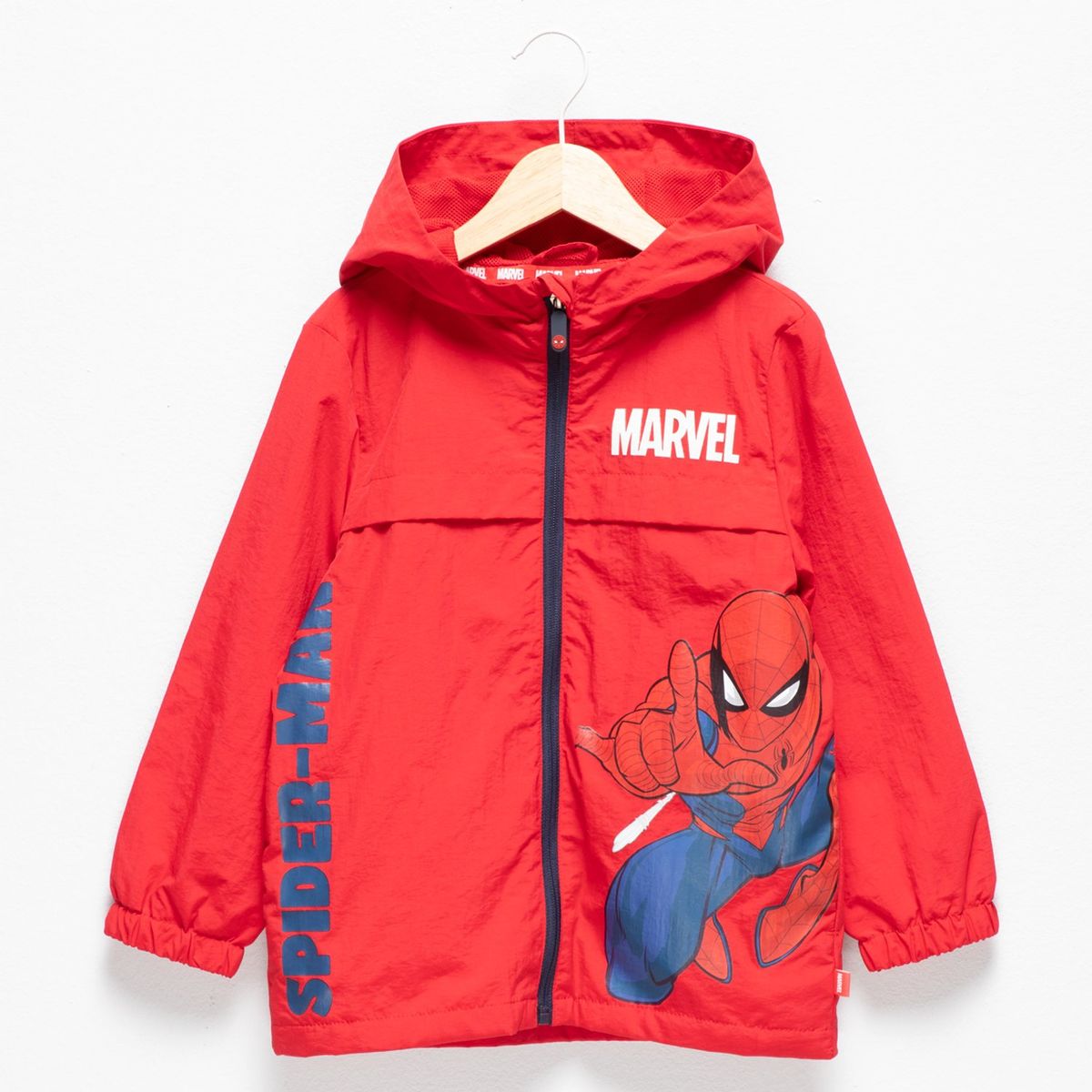 SPIDERMAN - Chaqueta Niño con Estampado Con capucha Spiderman Spider-man