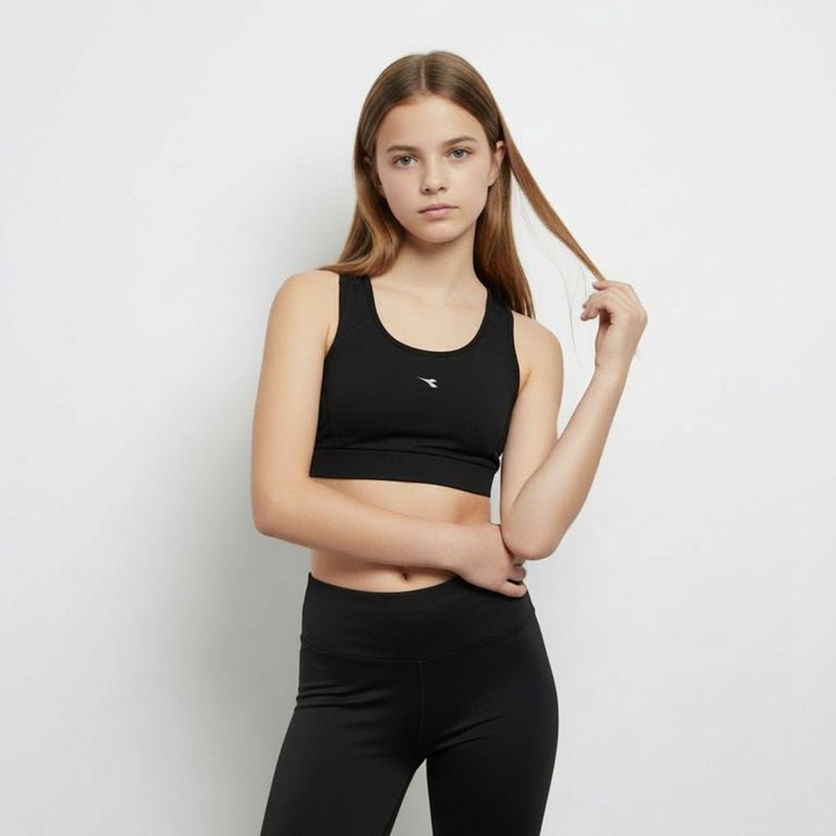 DIADORA - Top Deportivo Niña con Logo Diadora Training