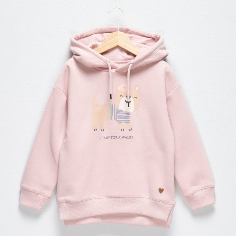 YAMP - Saco Niña con Estampado Con capucha Yamp
