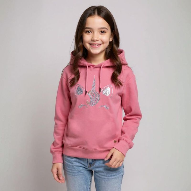 YAMP - Saco Niña con Estampado Con capucha Yamp