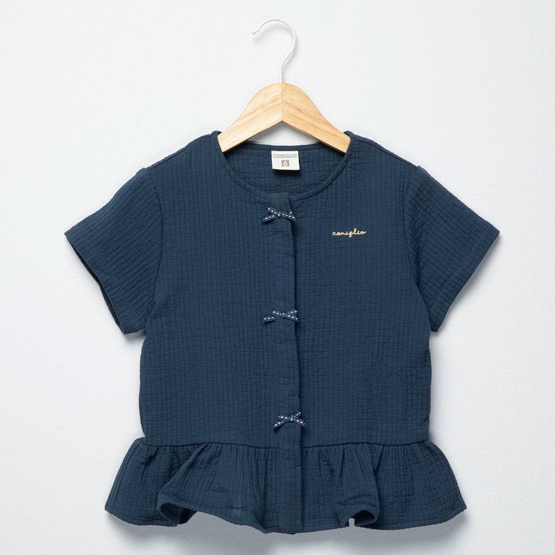 CONIGLIO - Blusa Niña Manga corta Algodón Coniglio
