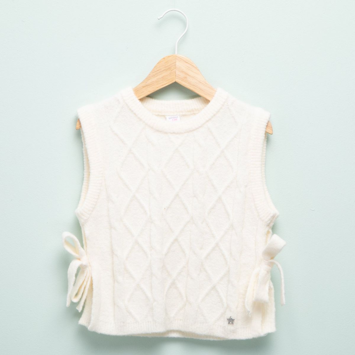 YAMP - Chaleco Niña  Trenzado Yamp