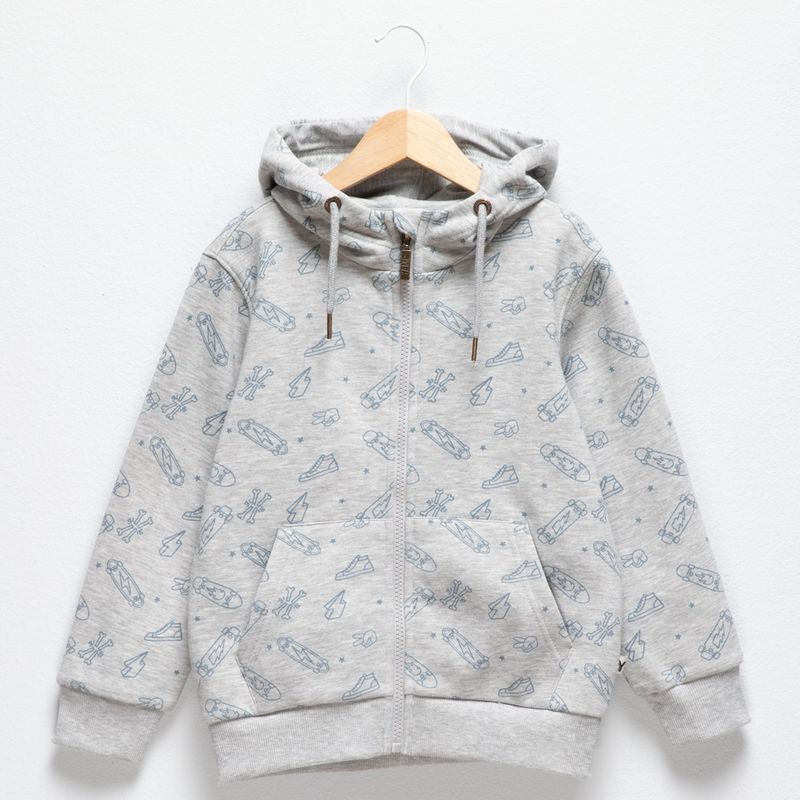 YAMP - Saco Niño con Estampado Con capucha Algodón Yamp