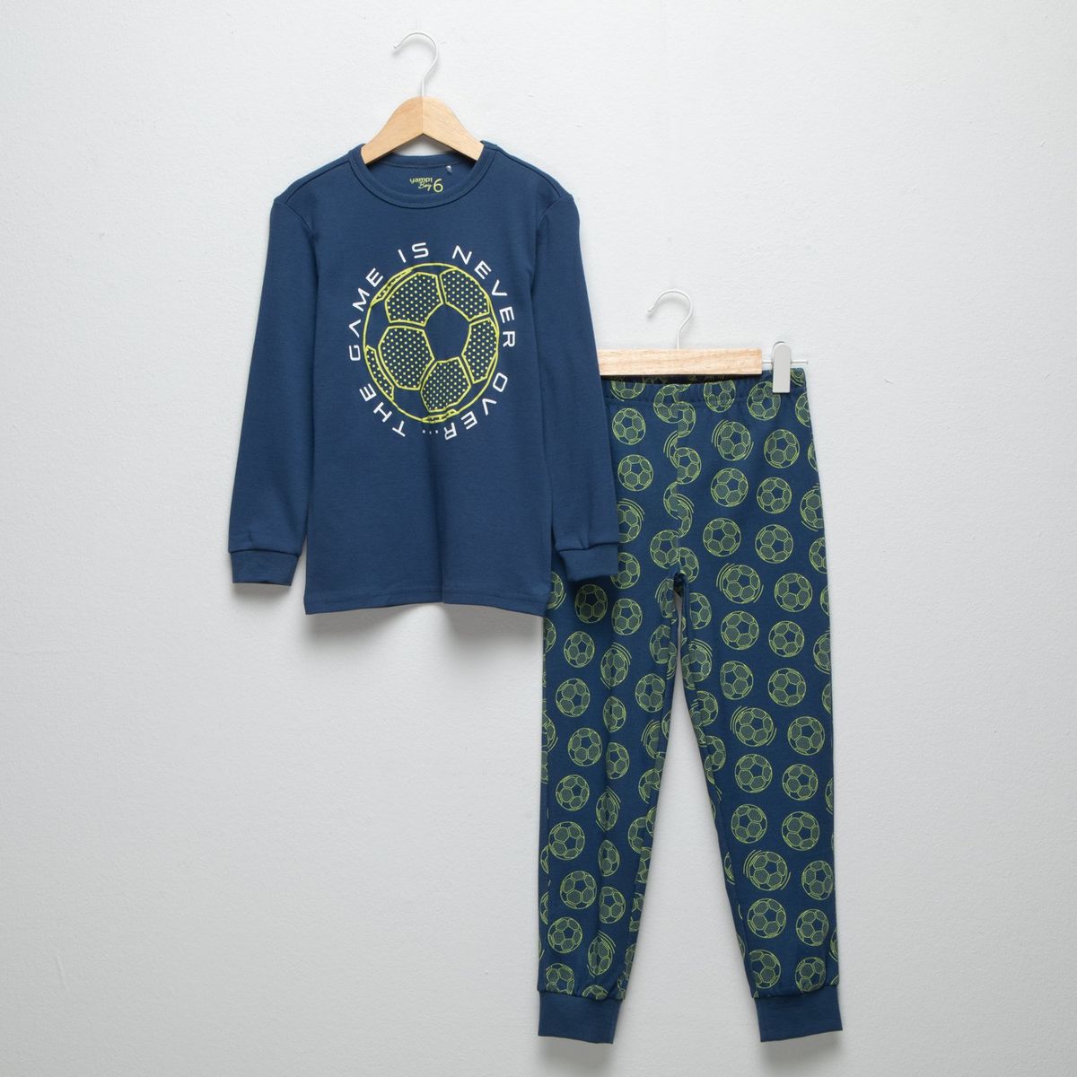 YAMP - Pijama Cintura elásticada para Niño 2 piezas de Algodón Yamp