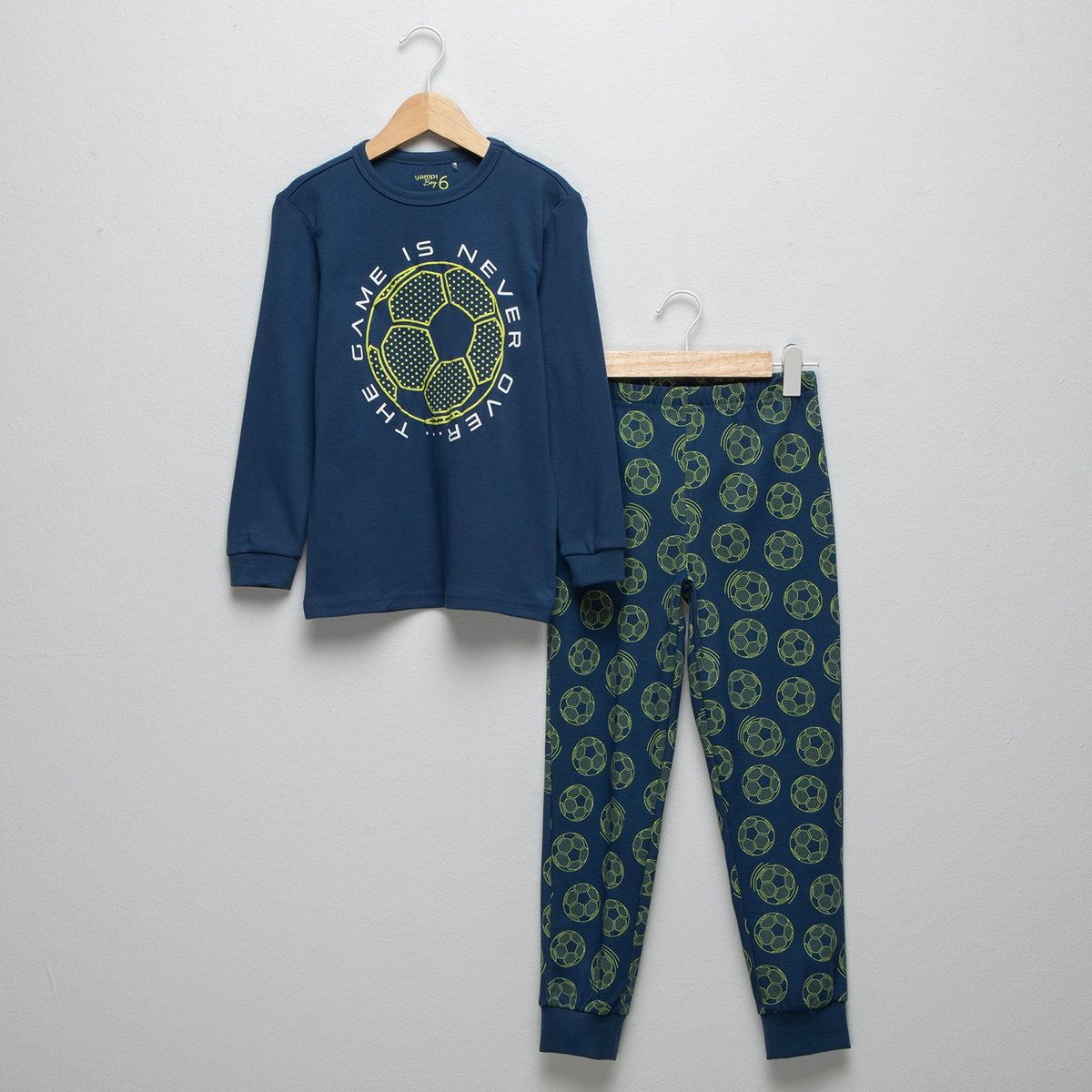 YAMP - Pijama Cintura elásticada para Niño 2 piezas de Algodón Yamp