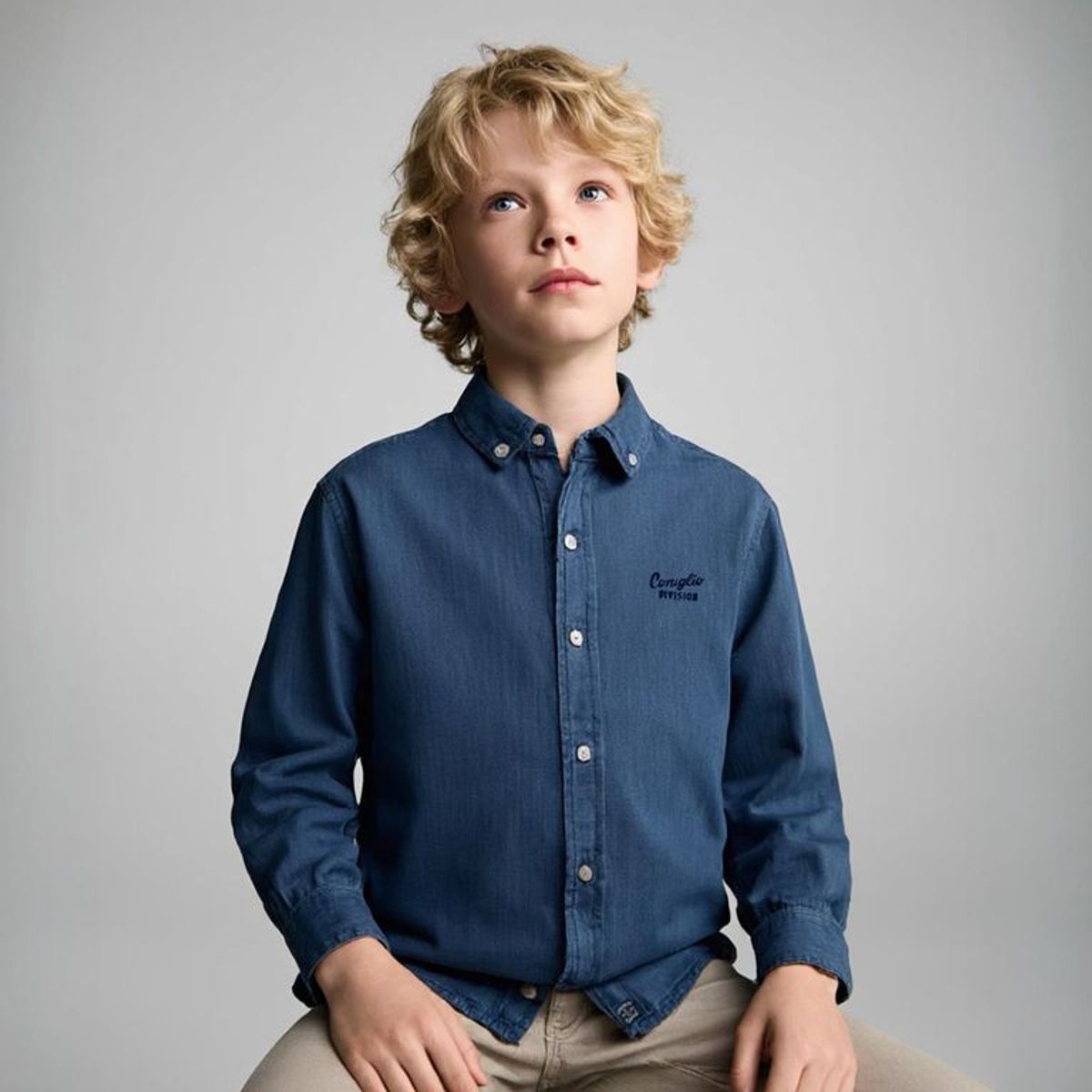 CONIGLIO - Camisa Niño Manga larga Algodón Coniglio