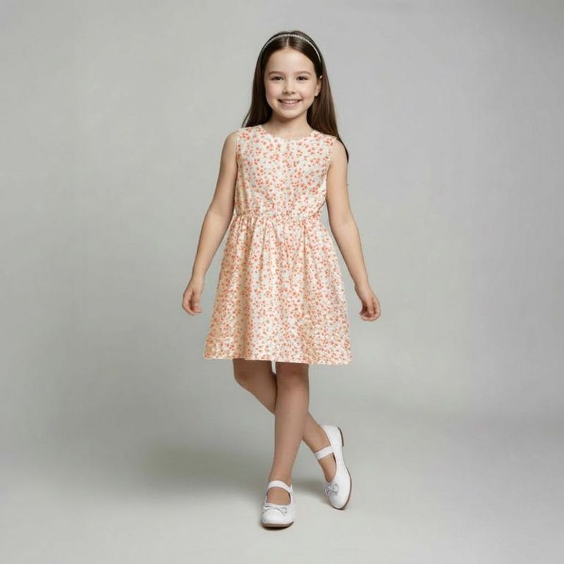 YAMP - Vestido Niña Algodón Yamp