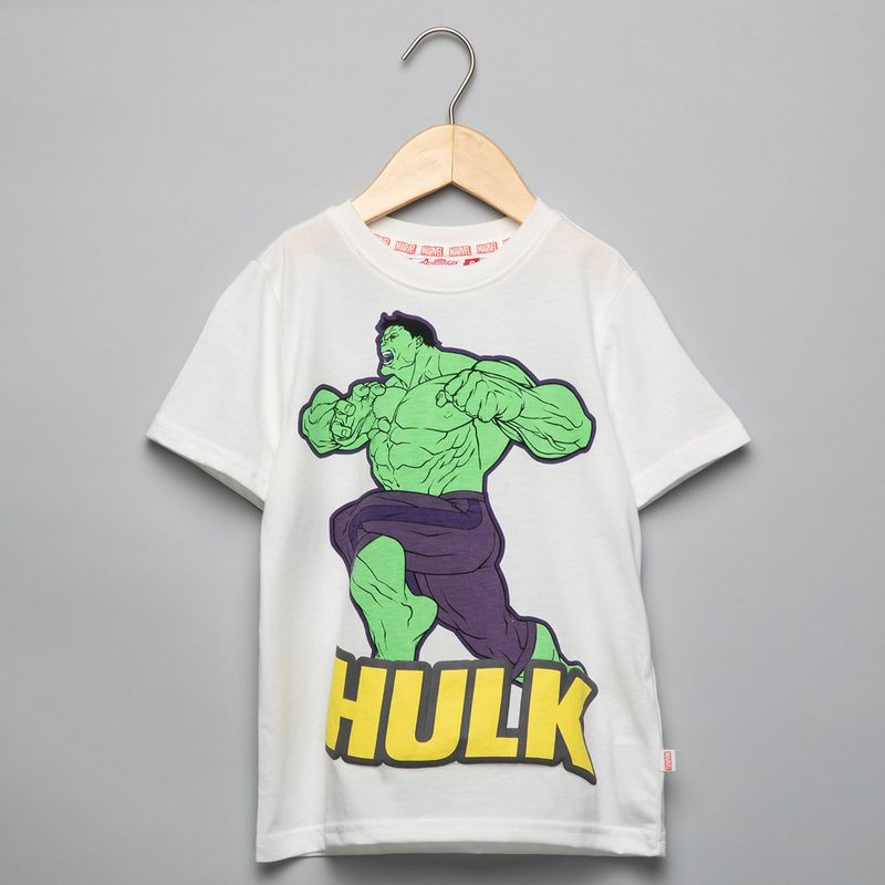 DISNEY - Camiseta Niño con Estampado Avengers Manga corta Algodón Avengers