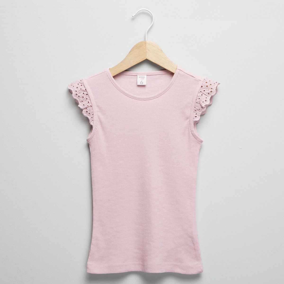 YAMP - Camiseta Niña  con Ojalillo  Algodón Yamp
