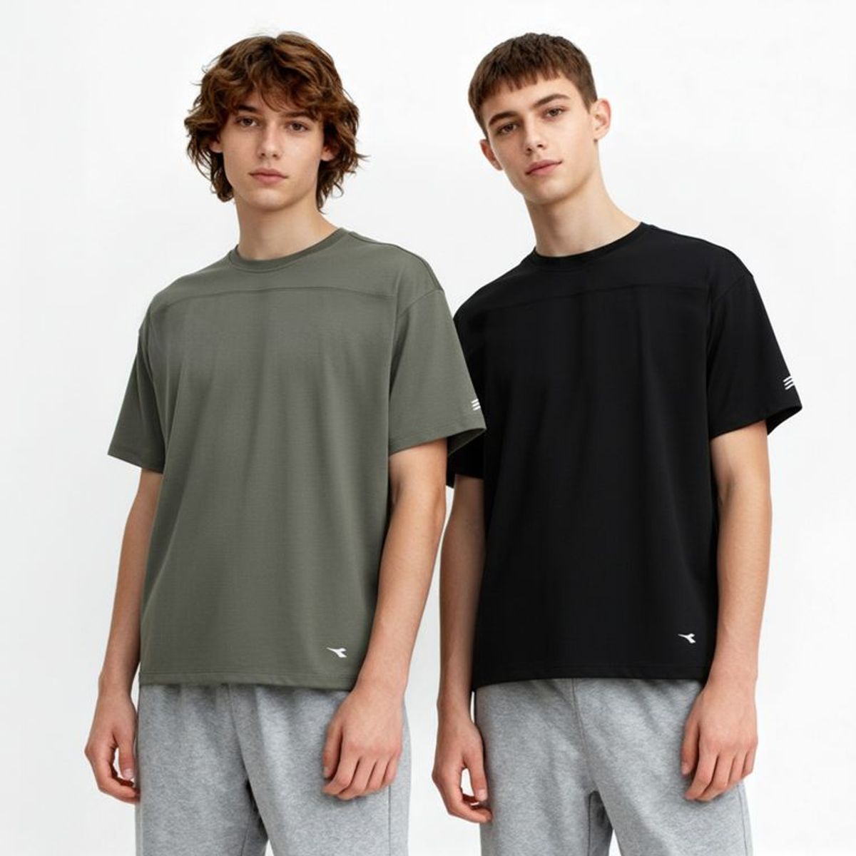 DIADORA - Camiseta Deportivas Niño Pack de 2 unidades Manga corta Diadora Training