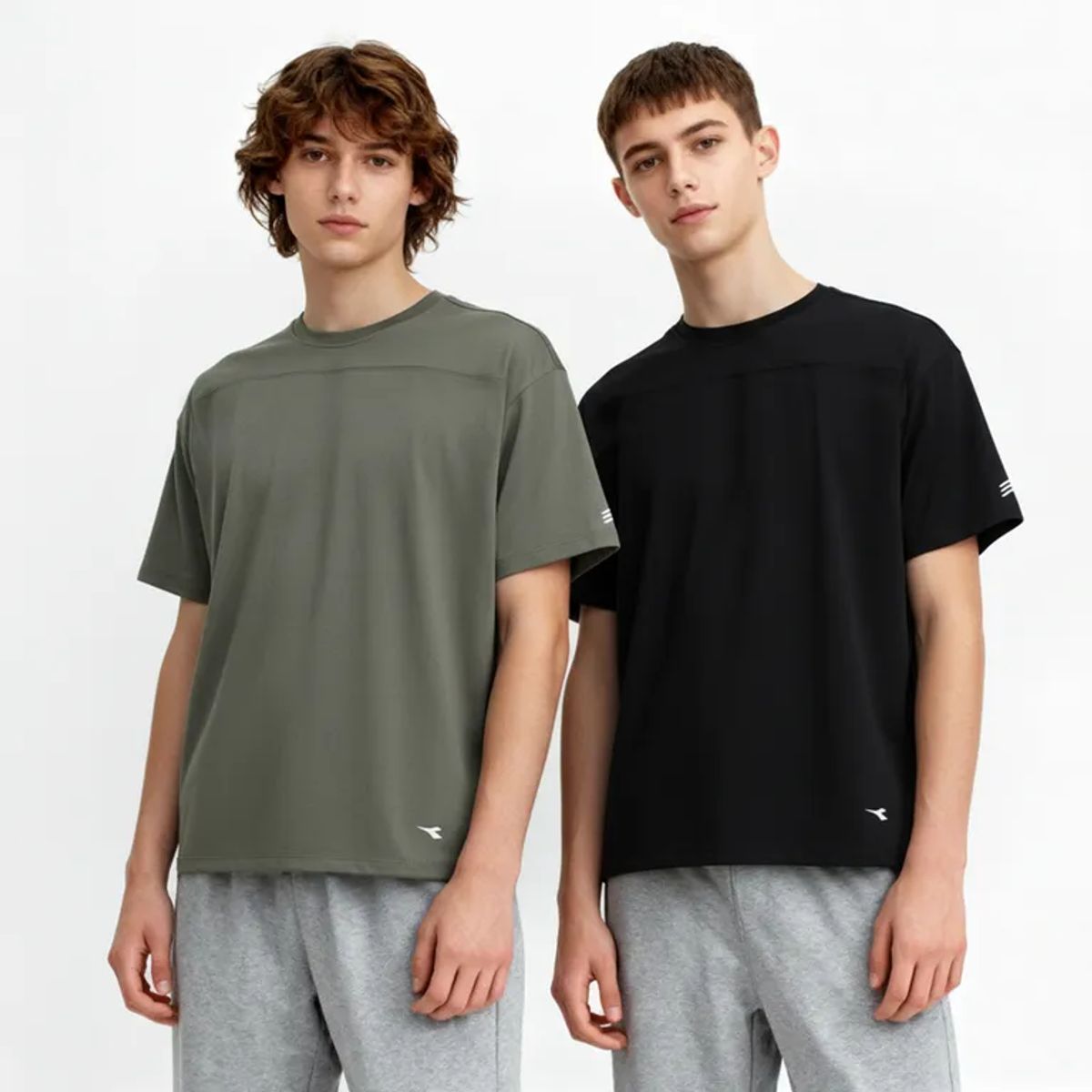 DIADORA - Camiseta Deportivas Niño Pack de 2 unidades Manga corta Diadora Training