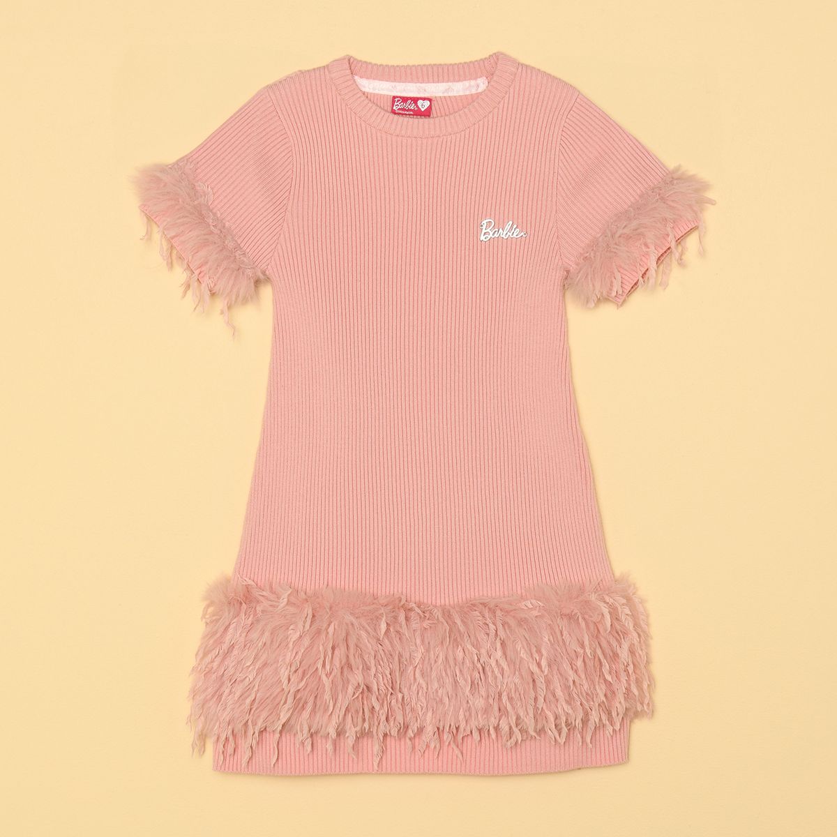 BARBIE - Vestido Niña Manga corta Barbie