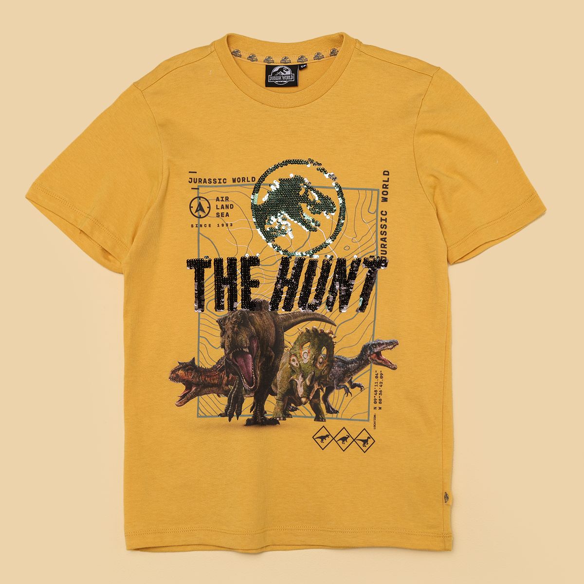 JURASSIC WORLD - Camiseta Niño Manga corta Algodón Jurassic World