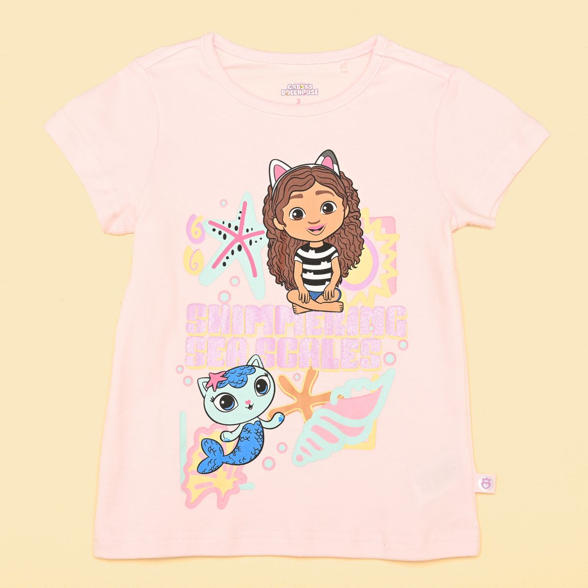 GABBYS DOLLHOUSE - Pijama Cintura elásticada para Niña 2 piezas de Algodón Gabby'S Doll House
