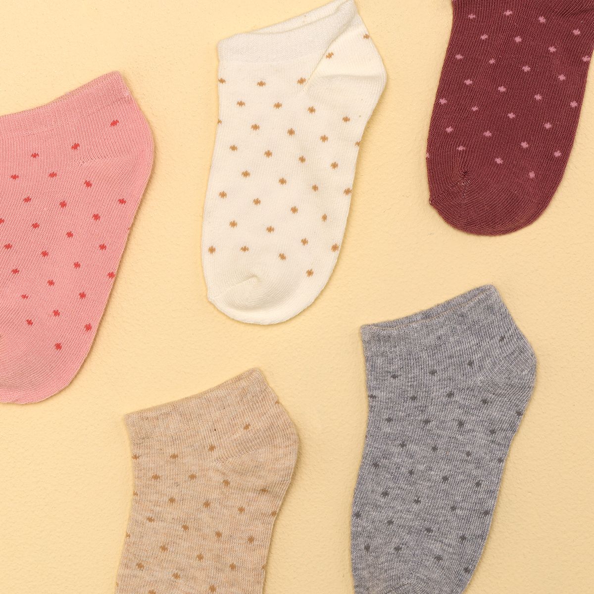 YAMP - Medias Niña Corto Pack de 5 Yamp