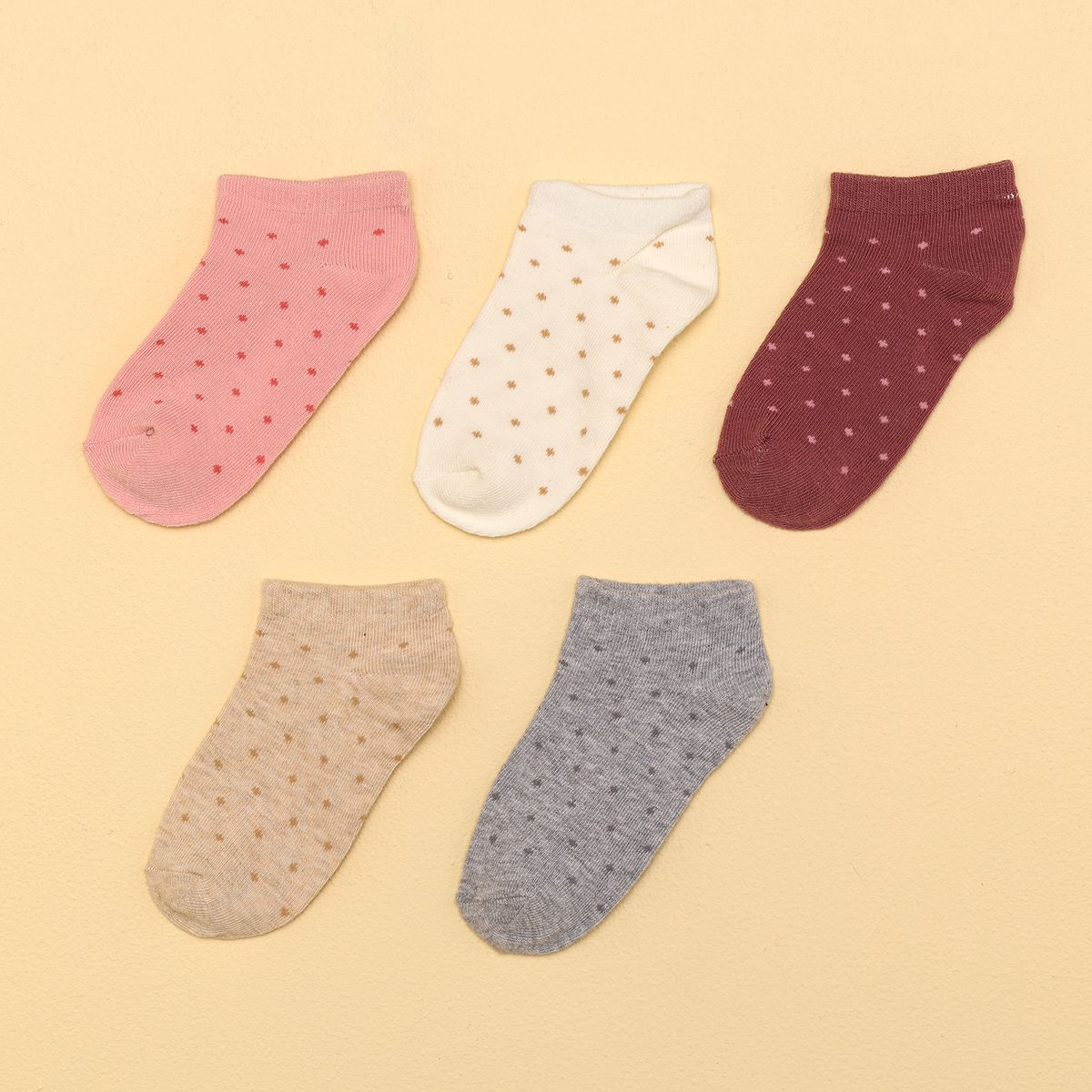 YAMP - Medias Niña Corto Pack de 5 Yamp