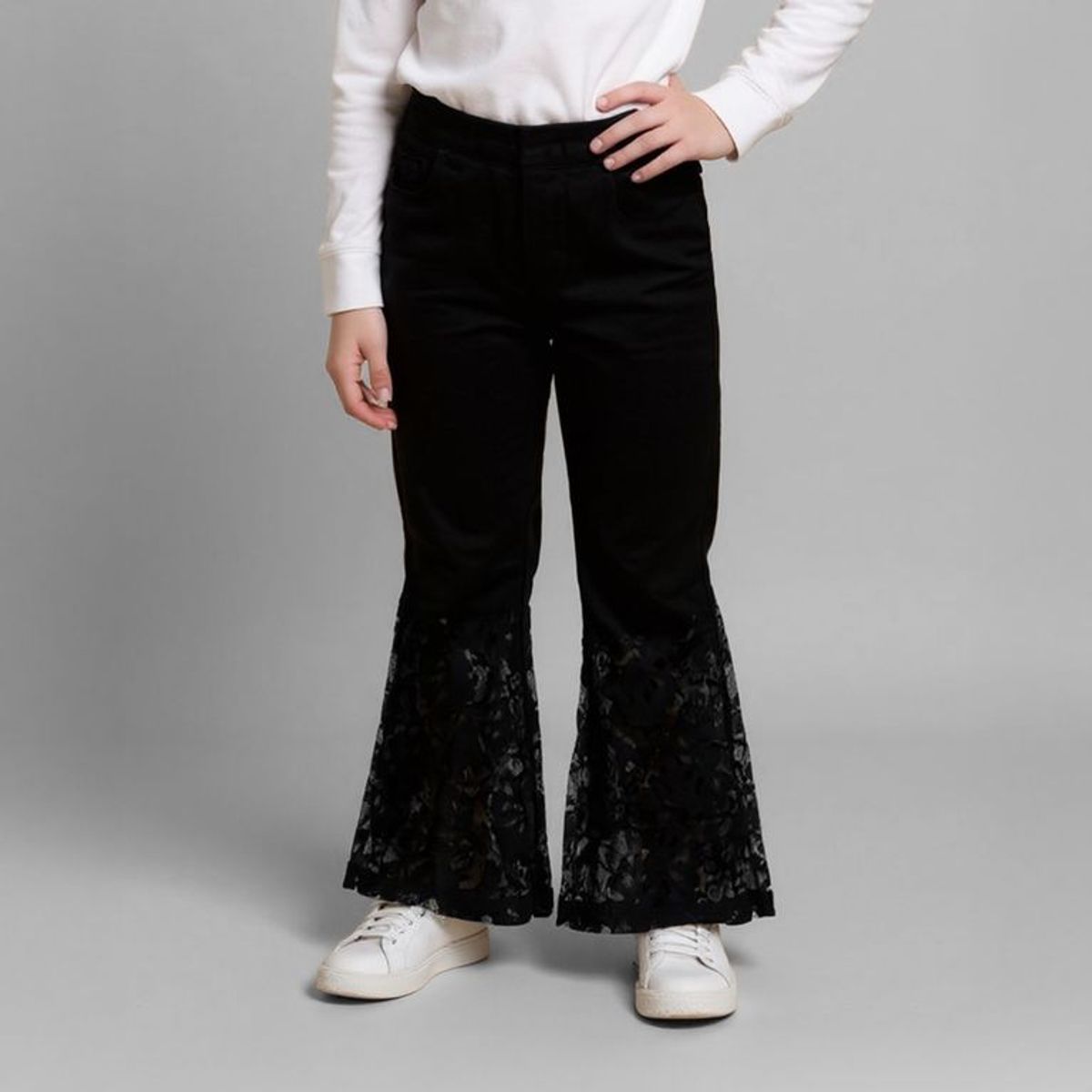 BARBIE - Pantalón Niña Cintura elásticada Barbie