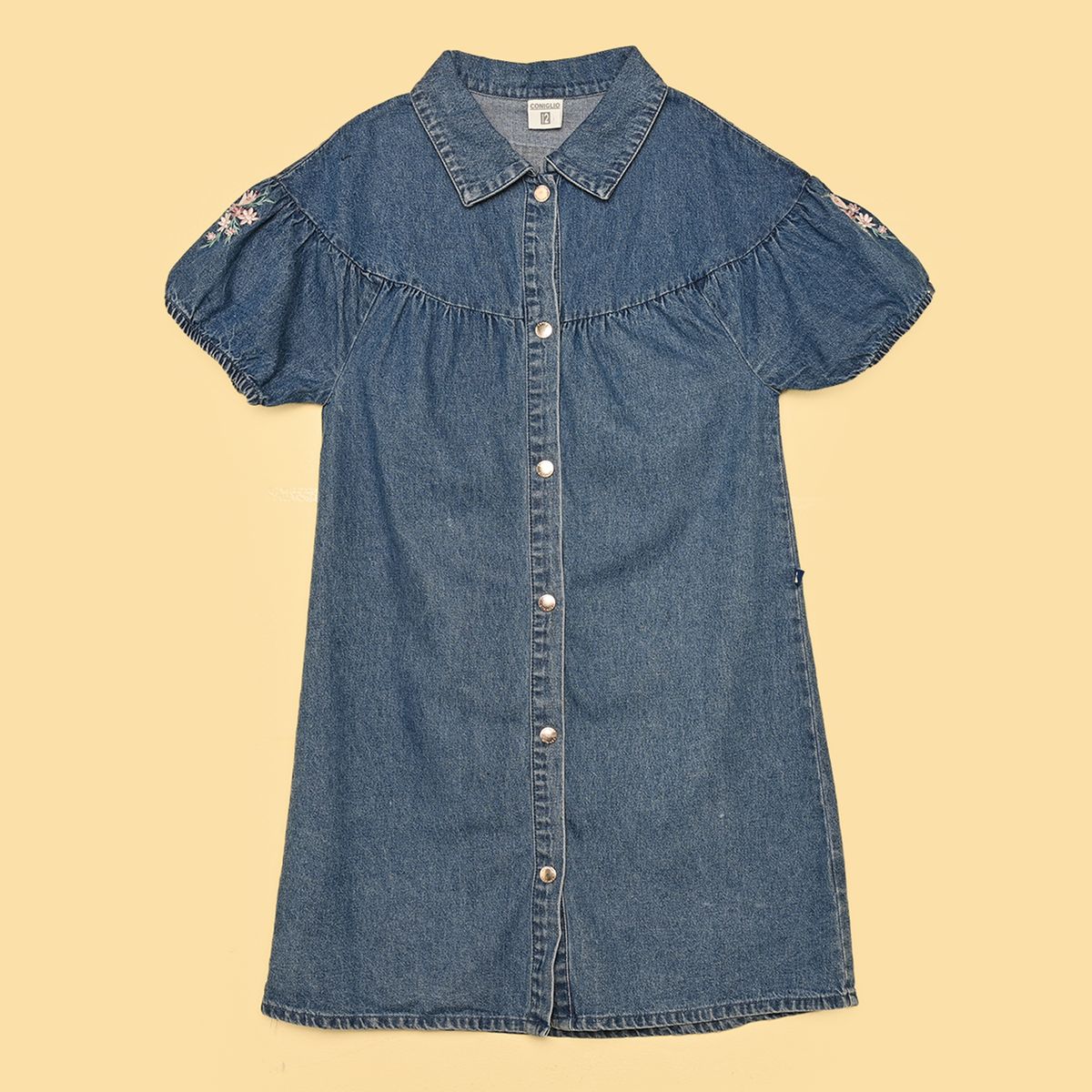 CONIGLIO - Vestido Niña Manga corta Algodón Coniglio