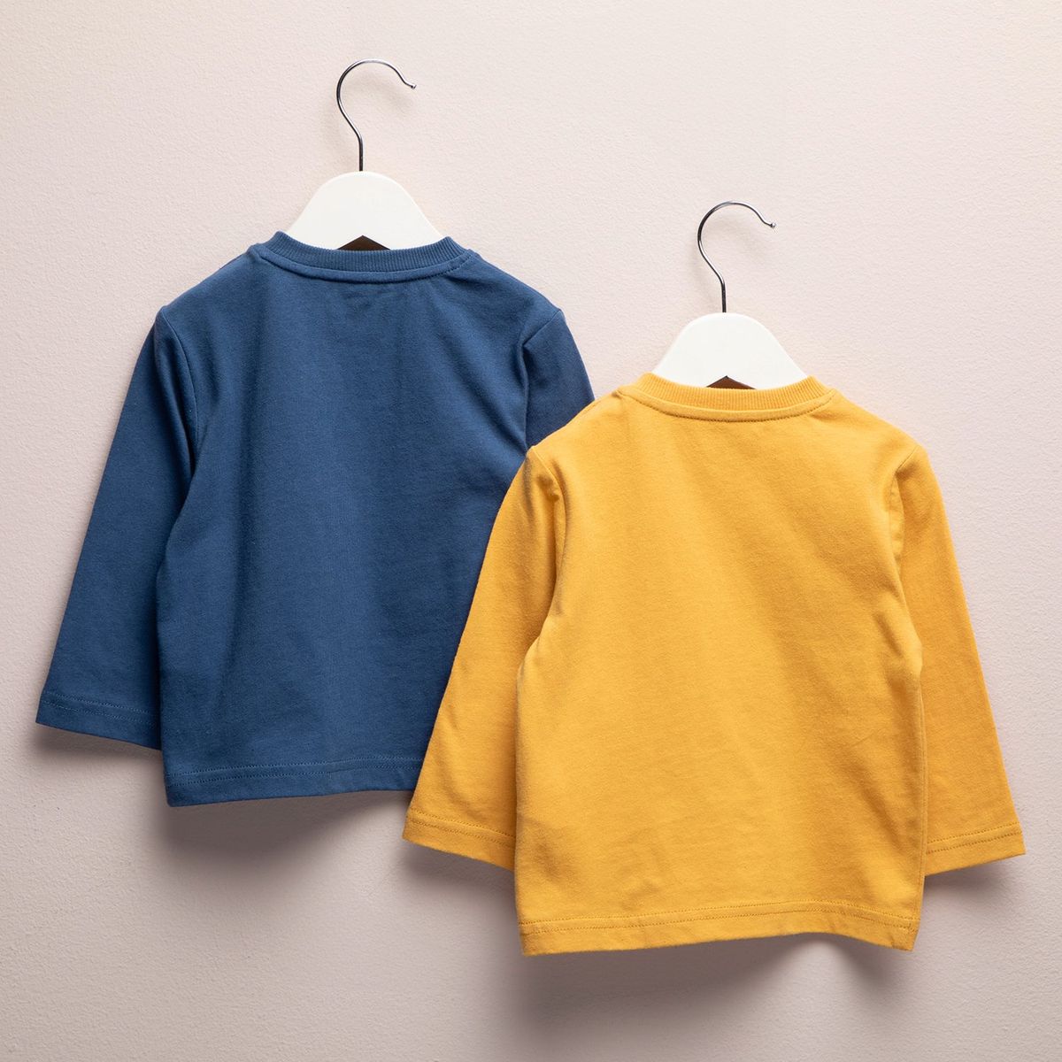 YAMP - Camisetas Bebé niño Pack de 2 unidades Manga larga Algodón Yamp