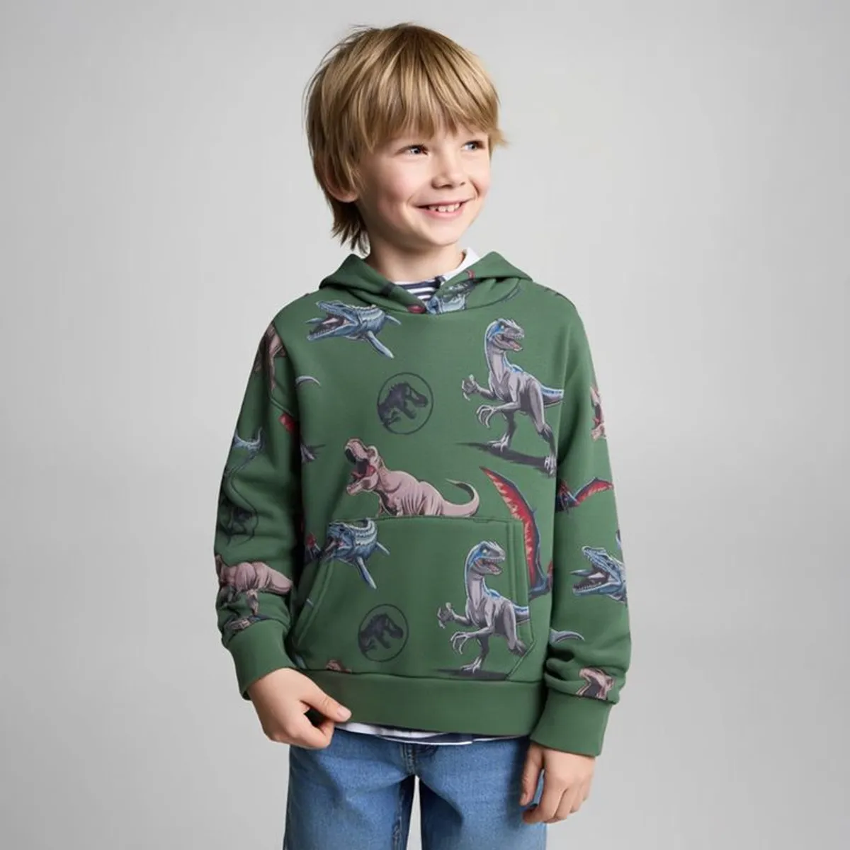 JURASSIC WORLD - Saco Niño  con Estampado Con capucha  Algodón Jurassic World