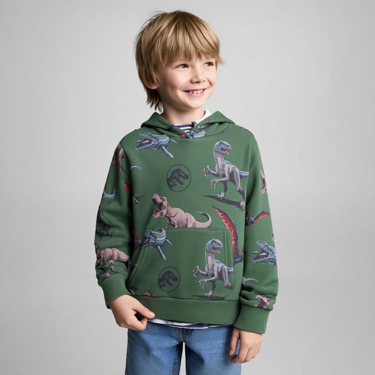 JURASSIC WORLD - Saco Niño  con Estampado Con capucha  Algodón Jurassic World
