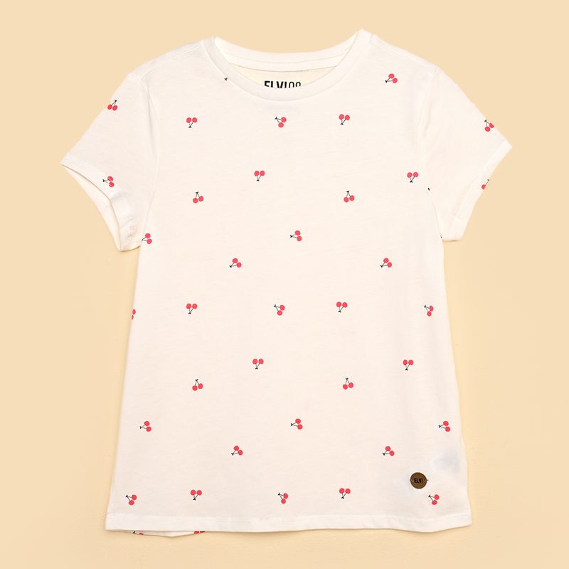 ELV - Camiseta Niña Manga corta Algodón ELV