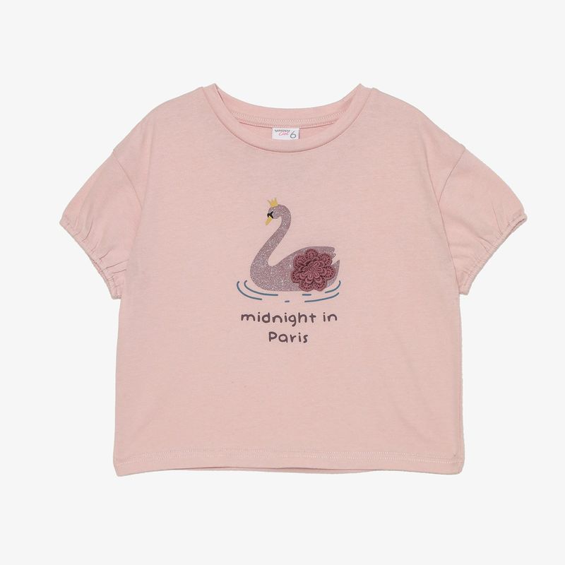 YAMP - Camiseta Niña Manga corta Algodón Yamp